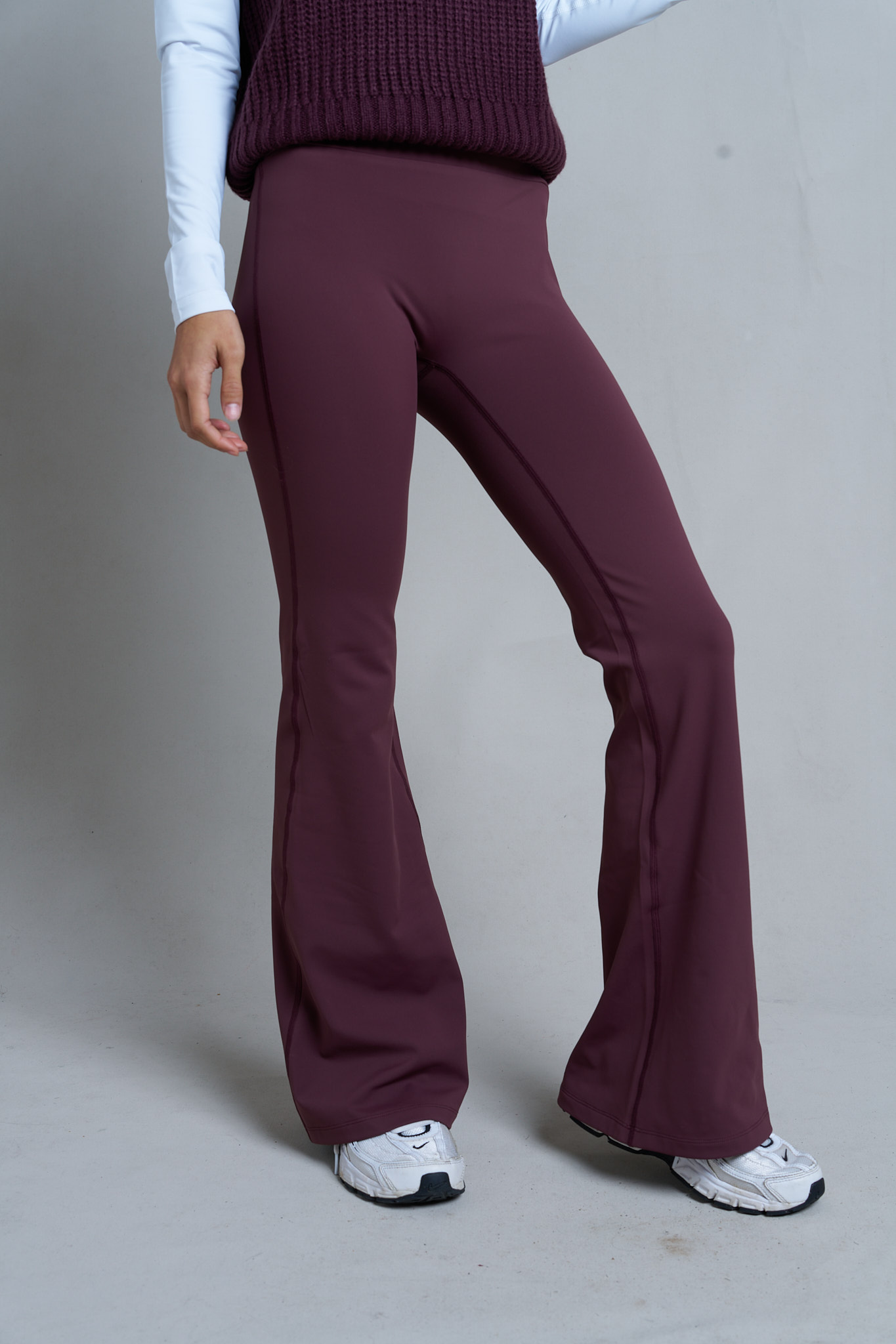 Ada Fleece-Lined Flared Leggings